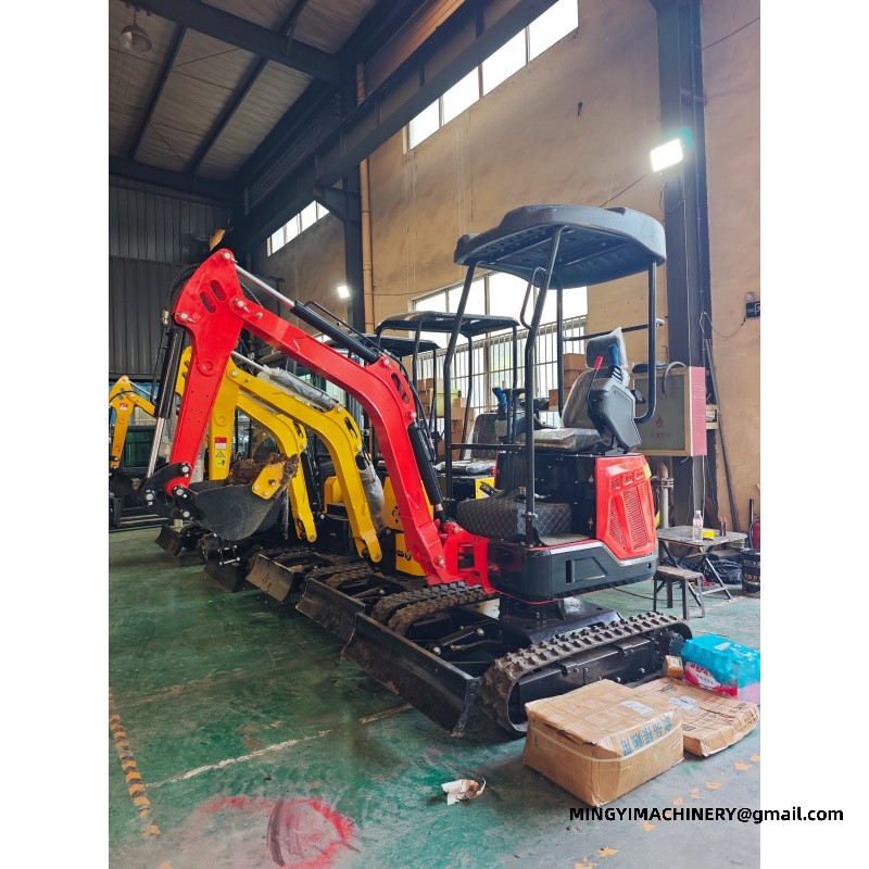 Narrow Space Access Compact Mini Excavator