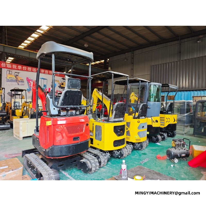 Narrow Space Access Compact Mini Excavator