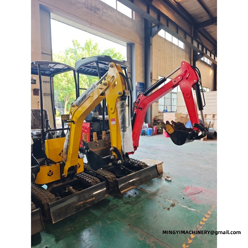 Narrow Space Access Compact Mini Excavator