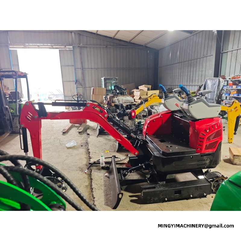 Perfect Farm Plot Small Crawler Excavator