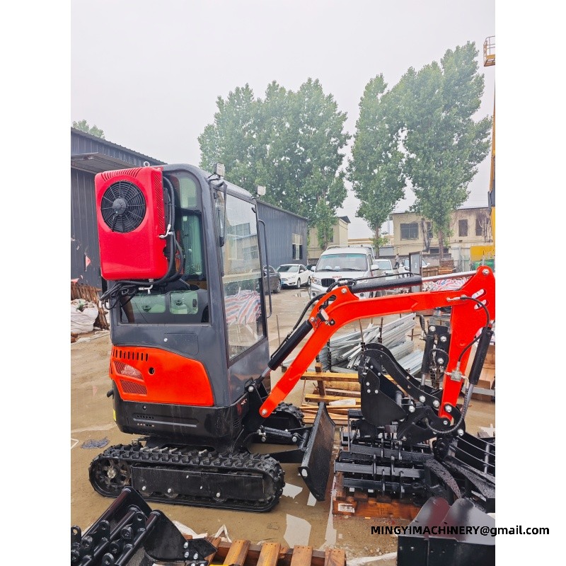 Mini Size Space Saving Crawler Excavator
