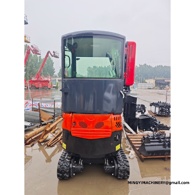 Mini Size Space Saving Crawler Excavator