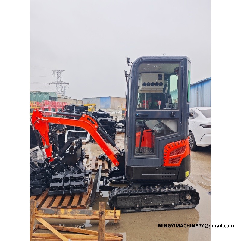 Mini Size Space Saving Crawler Excavator