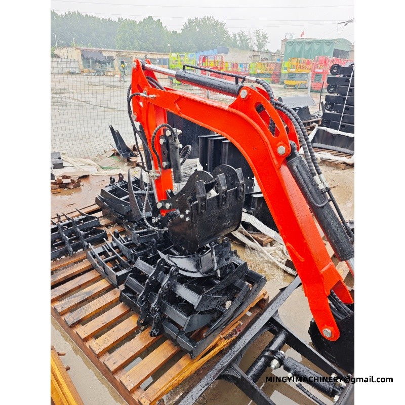 Mini Size Space Saving Crawler Excavator