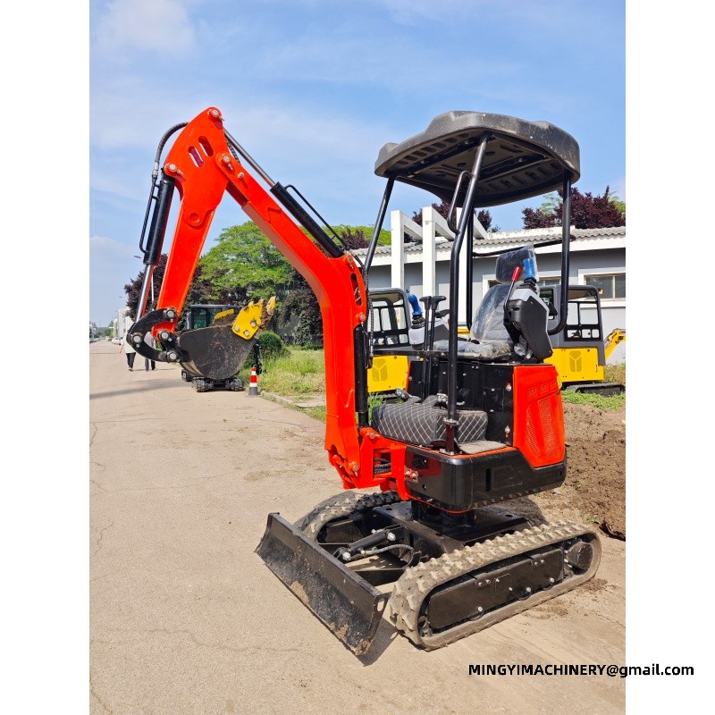 Low Noise Environment Friendly Small Excavator