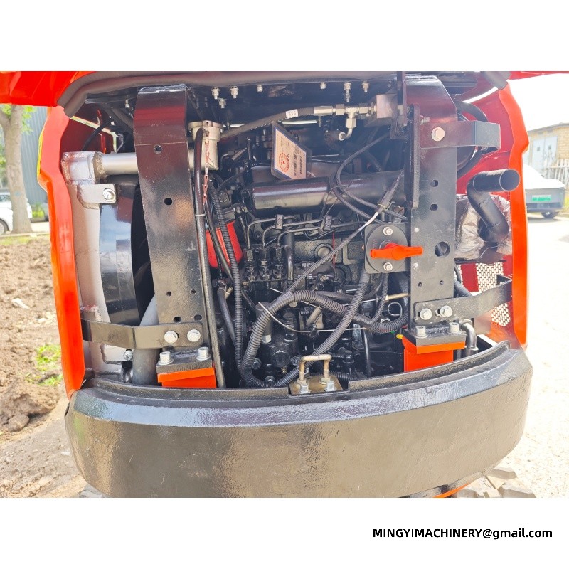 Low Noise Environment Friendly Small Excavator