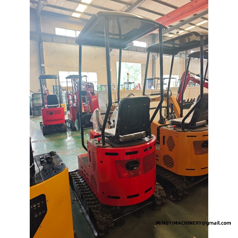 MINGYI Adjustable Multifunctional Small Excavator: One Carrier, Several Jobs
