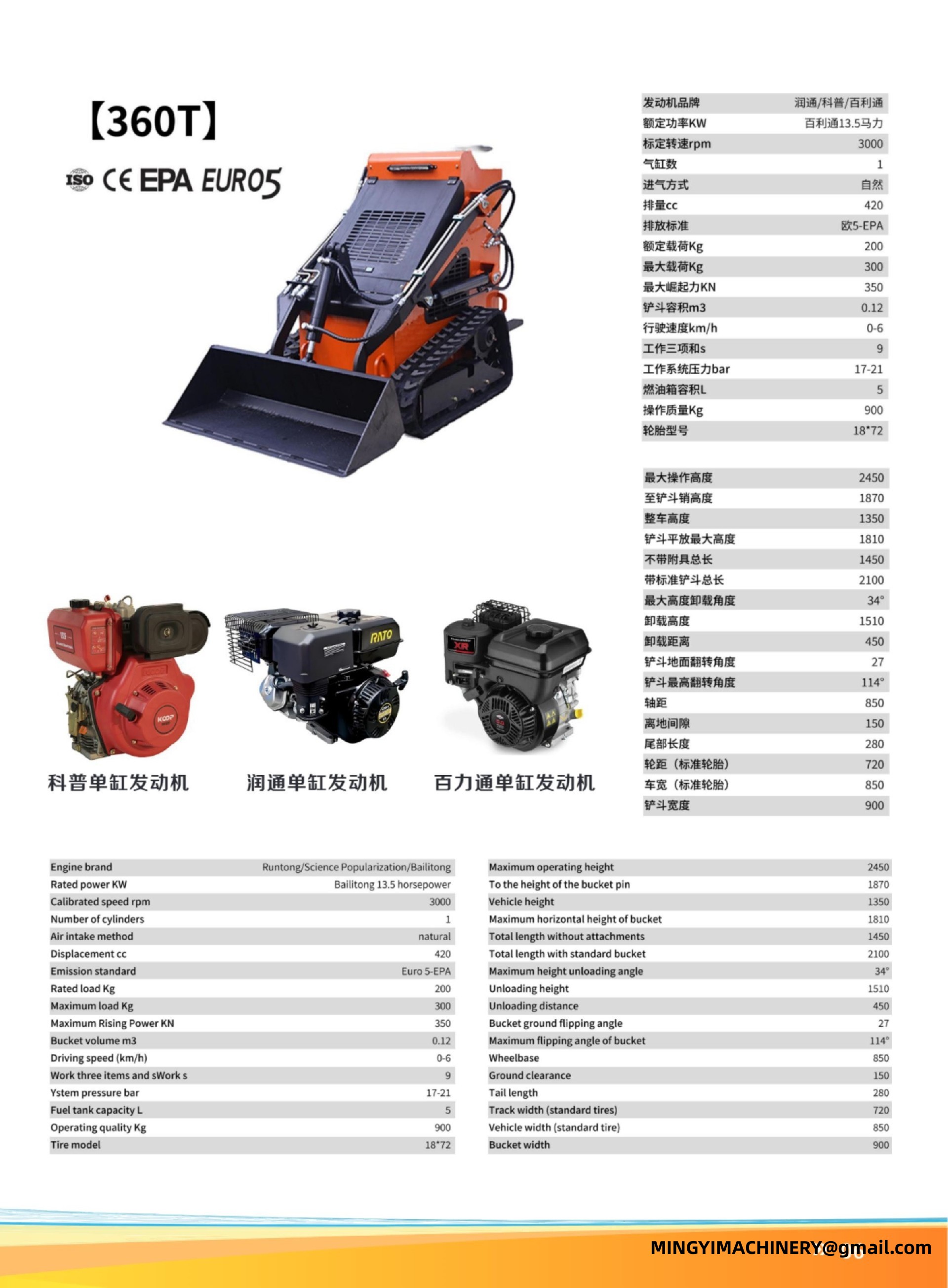 hydraulic skid steer loader