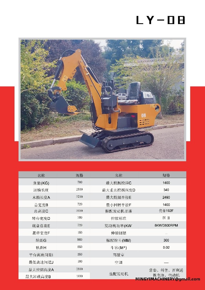 Mini Excavator, Compact Excavator, Small Digger