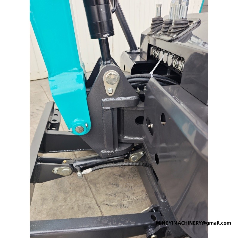 Flail Mower Mini Excavator, Mulching Small Digger, Brush Clearing Excavator