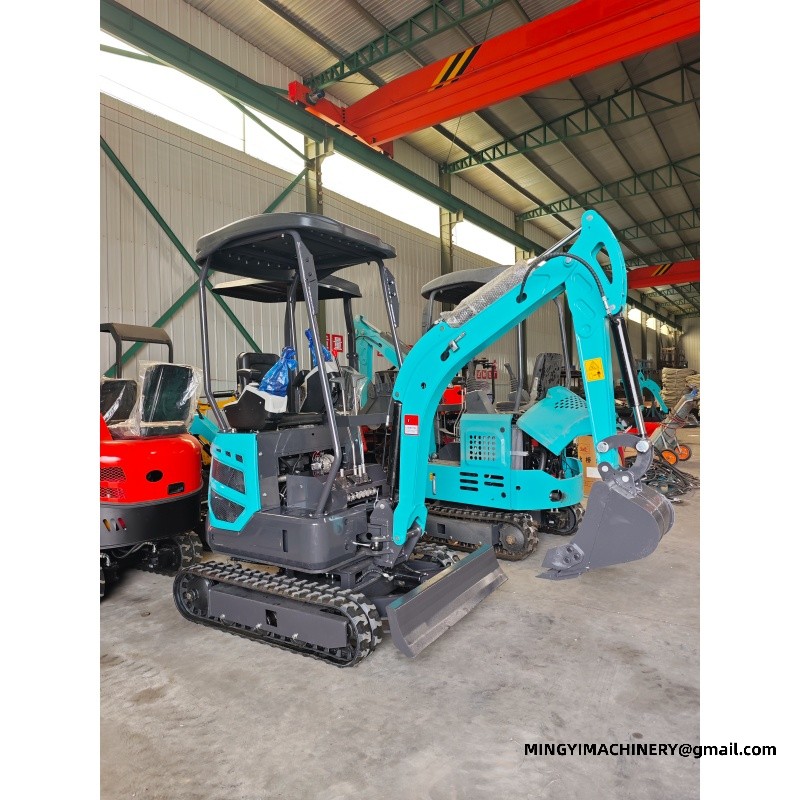 Extended Dipper Mini Excavator, Long Arm Small Digger, High Dumping Digger