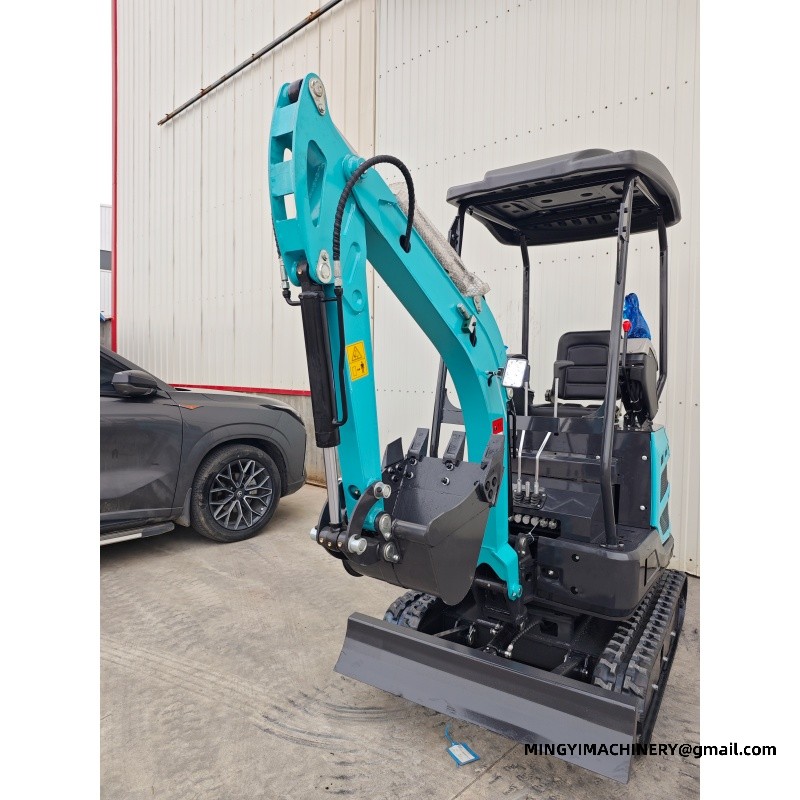 Extended Dipper Mini Excavator, Long Arm Small Digger, High Dumping Digger