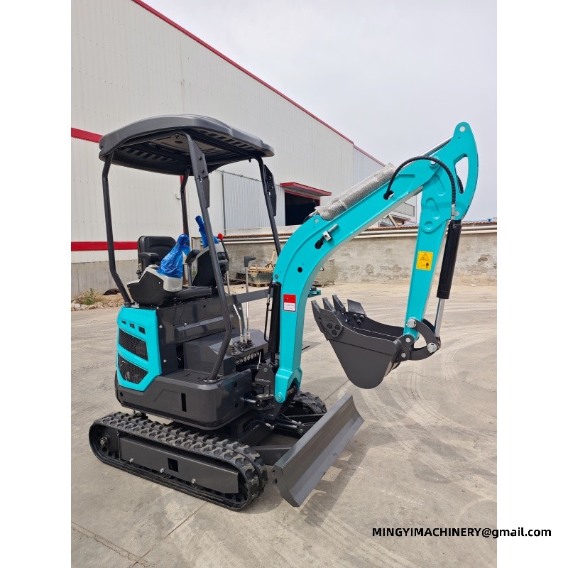 Extended Dipper Mini Excavator, Long Arm Small Digger, High Dumping Digger