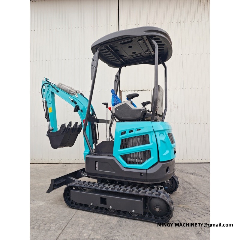 Dual-Way Auxiliary Hydraulics, Twin-Line Mini Excavator, Advanced Tool Carrier