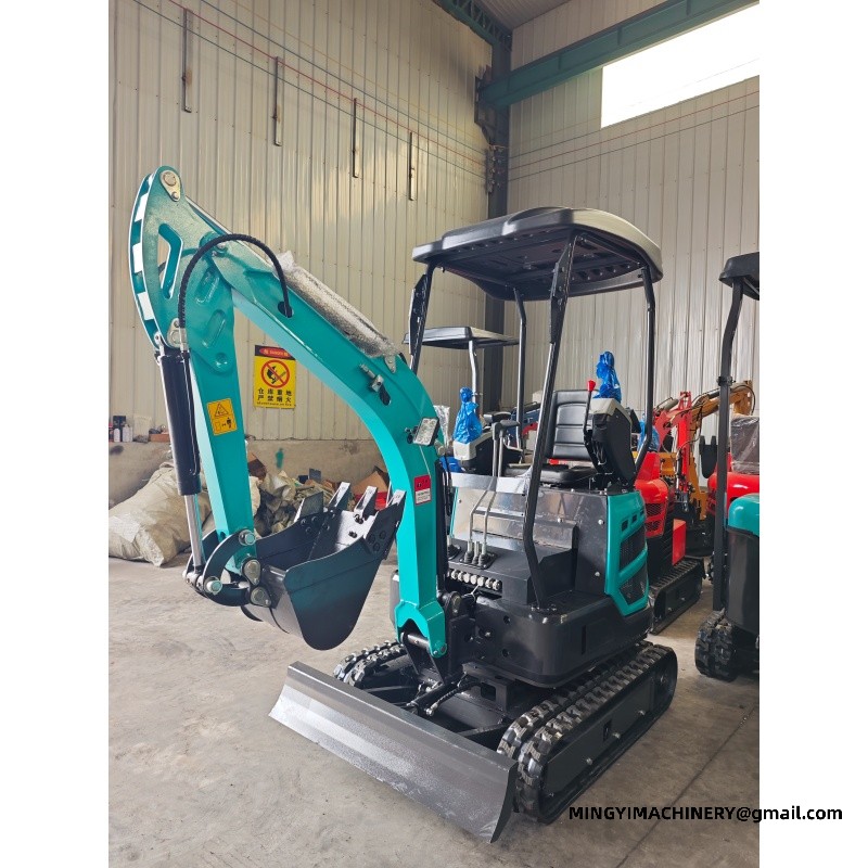 Hydraulic Thumb Clip Digger, Built-in Grab Mini Excavator, Sorting Digger