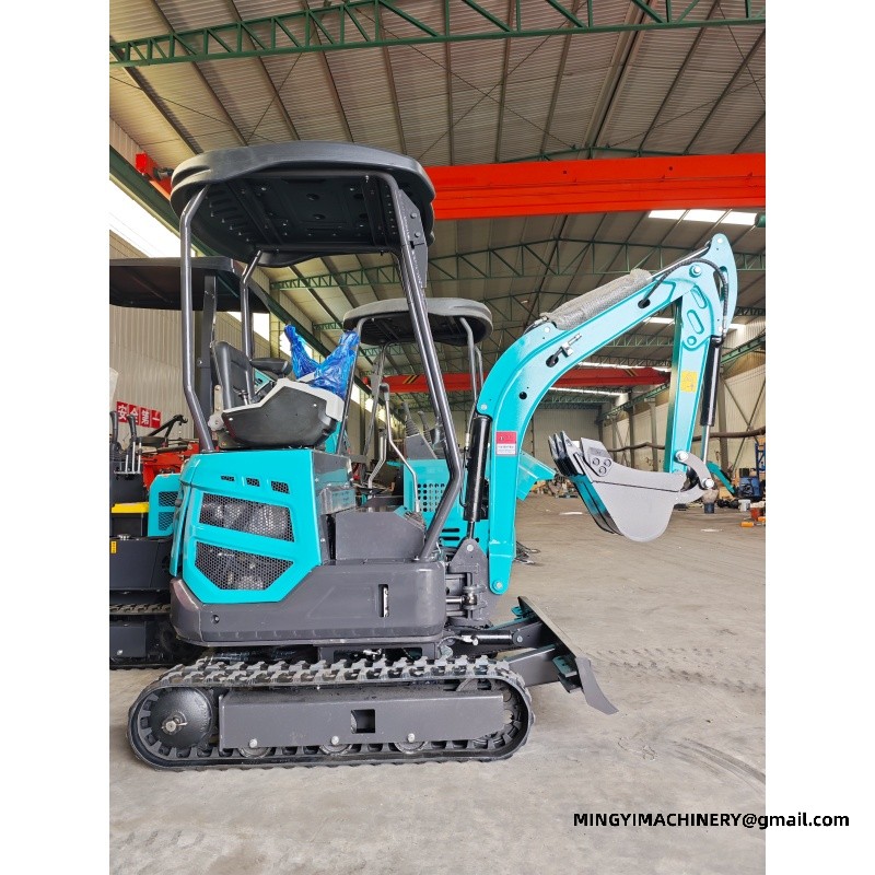 Hydraulic Thumb Clip Digger, Built-in Grab Mini Excavator, Sorting Digger