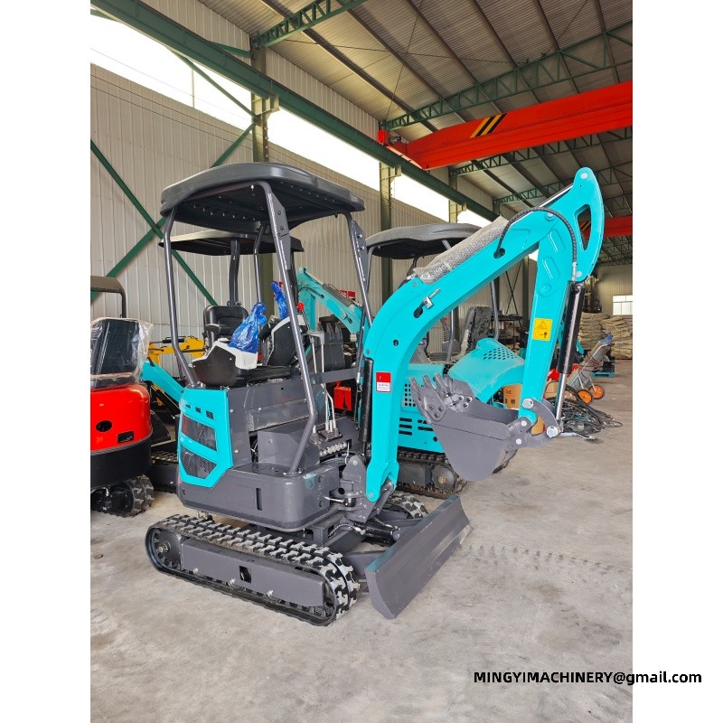 Concrete Mixer Mini Excavator, Mixing Bucket Digger, Site Cement Mixer
