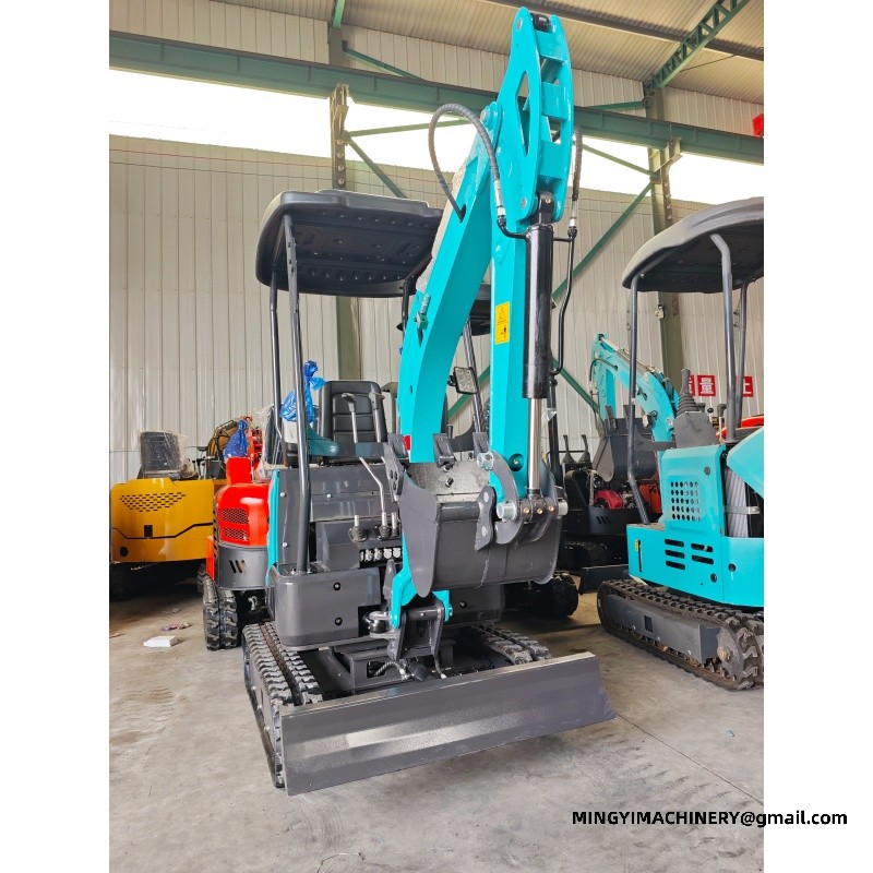 Concrete Mixer Mini Excavator, Mixing Bucket Digger, Site Cement Mixer