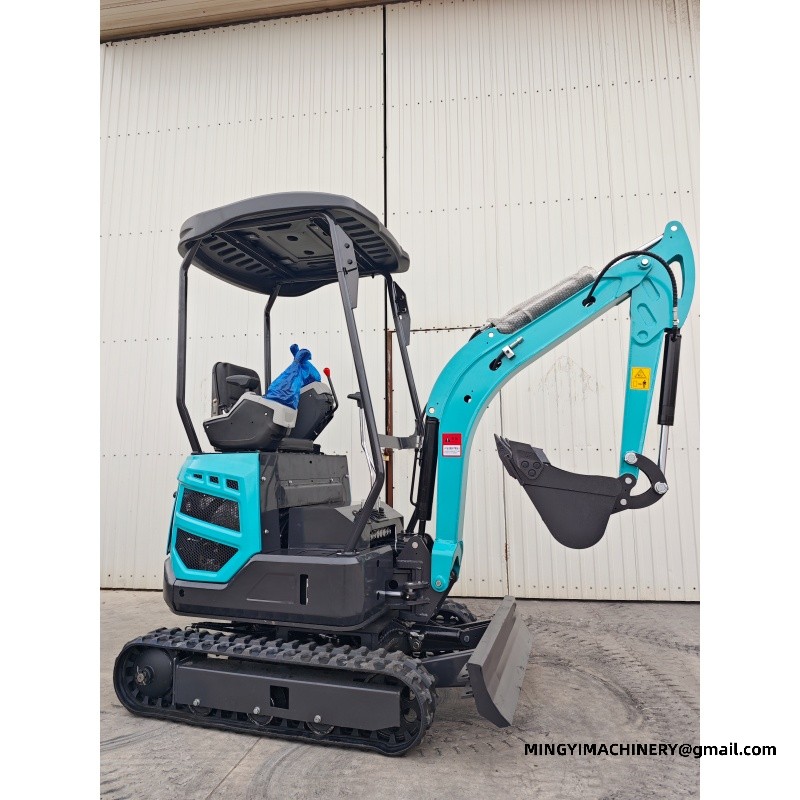 360-Degree Tiltrotator Digger, Rotating Coupler Excavator, Precision Mini Digger