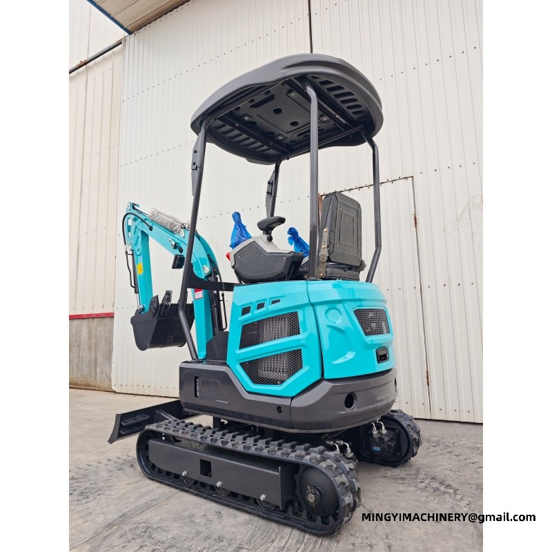 Cemetery Mini Excavator, Grave Digging Small Digger, High-Precision Micro Digger