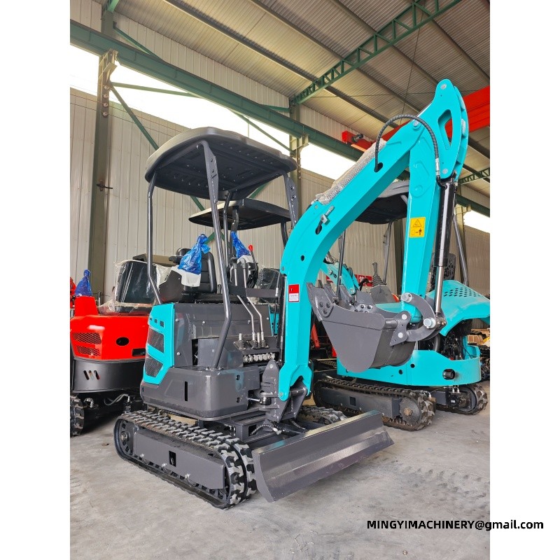 Cemetery Mini Excavator, Grave Digging Small Digger, High-Precision Micro Digger