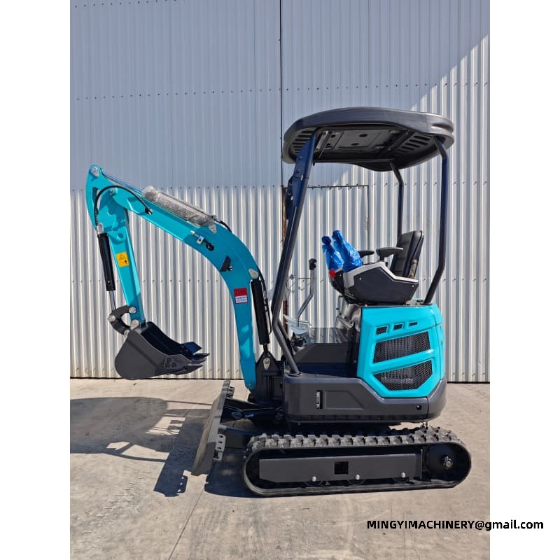 Multifunctional Compact Excavator for Orchard Maintenance
