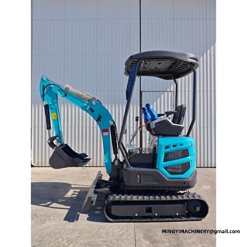 Multifunctional Compact Excavator for Orchard Maintenance