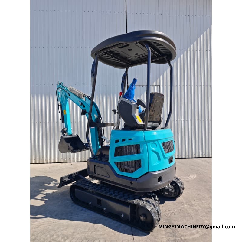 Multifunctional Compact Excavator for Orchard Maintenance