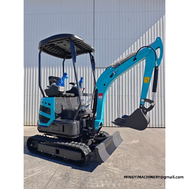 Multifunctional Compact Excavator for Orchard Maintenance