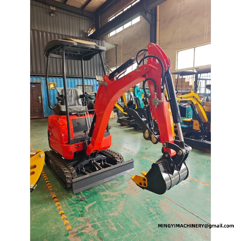 Mini Crawler Excavator With Hydraulic Pilot Control