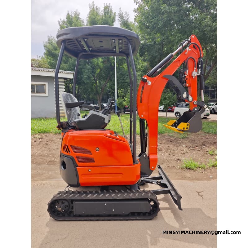 Mini Crawler Excavator With Hydraulic Pilot Control