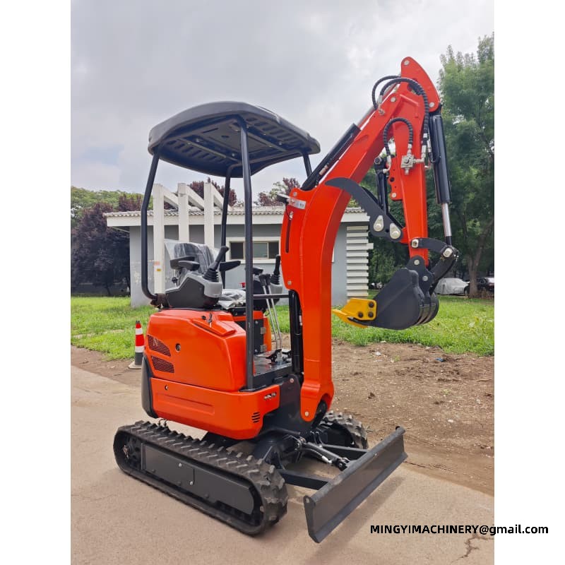 Mini Crawler Excavator With Hydraulic Pilot Control
