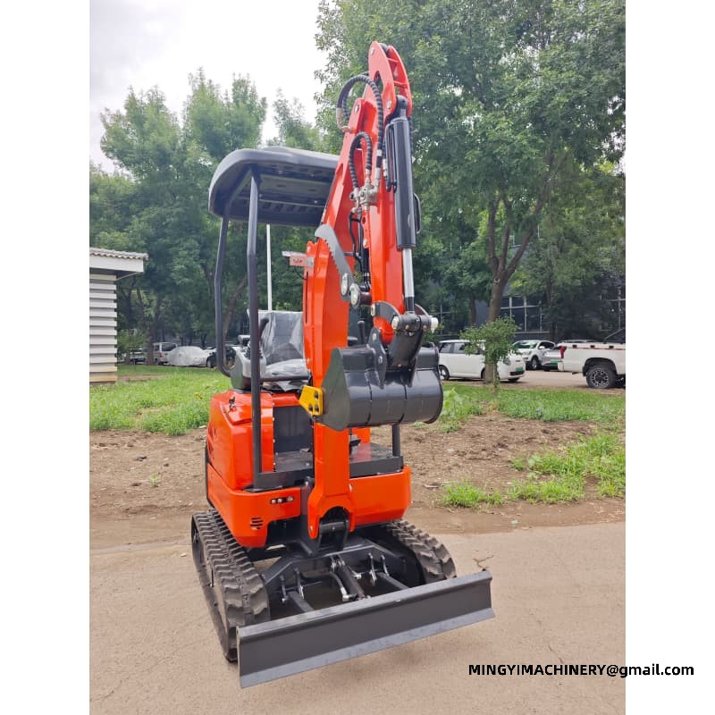 Mini Crawler Excavator With Hydraulic Pilot Control