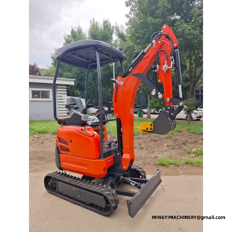 Mini Crawler Excavator With Hydraulic Pilot Control