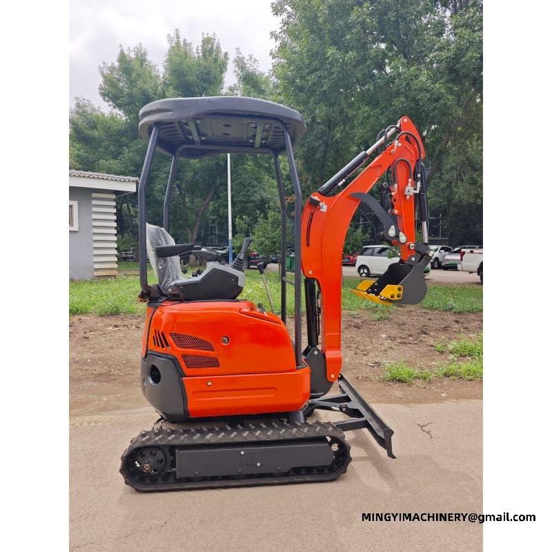 Mini Crawler Excavator With Hydraulic Pilot Control