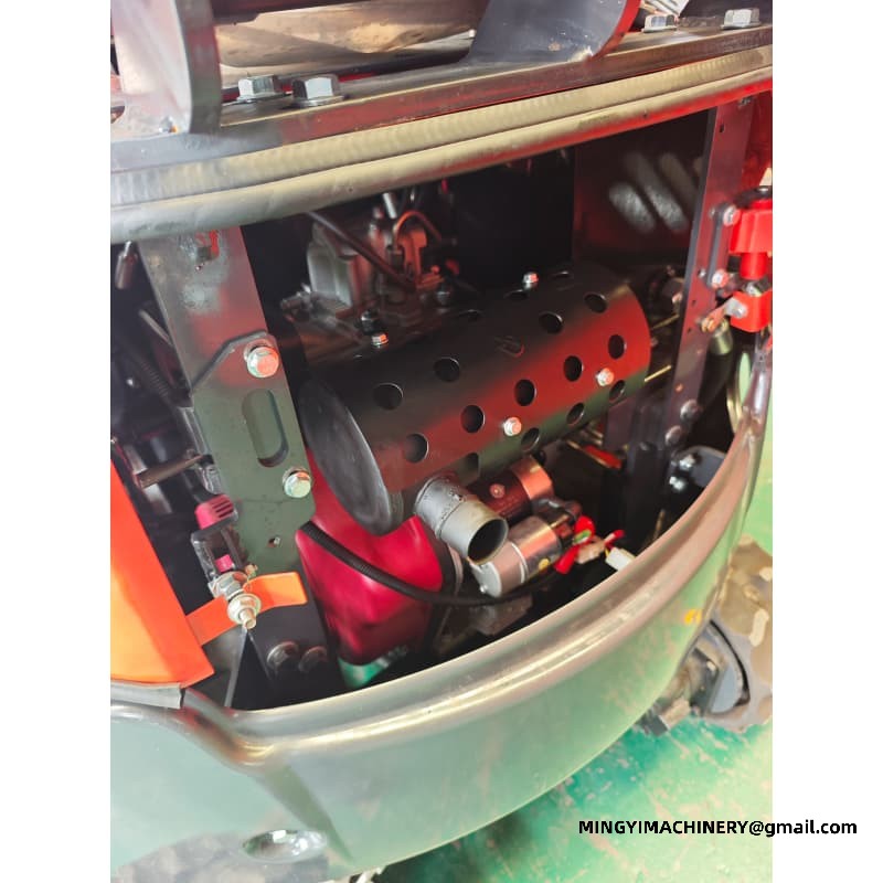 Small Digger Machine For Vineyard Soil Loosening