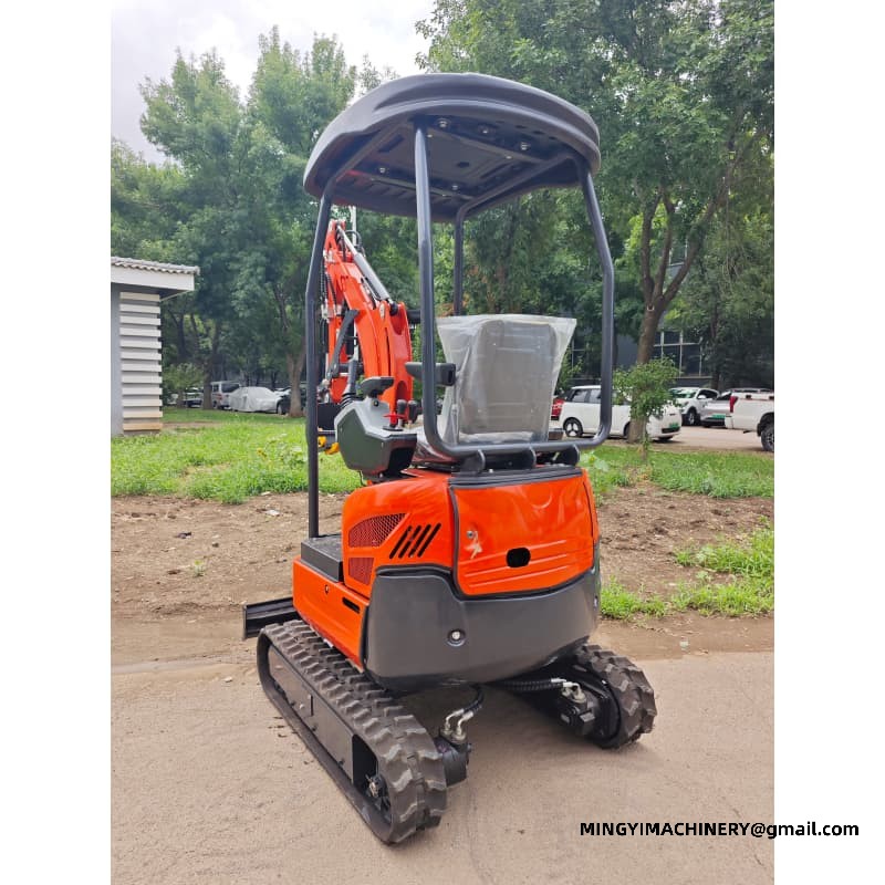Fuel Efficient Compact Excavator For Long Construction Hours