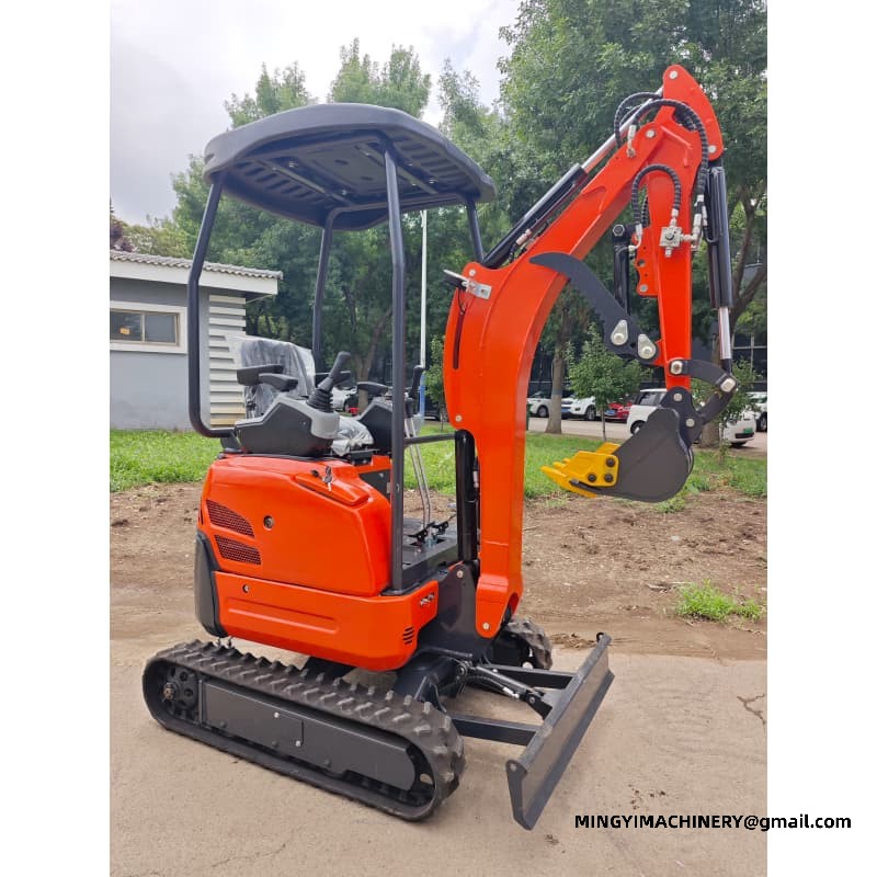 Fuel Efficient Compact Excavator For Long Construction Hours