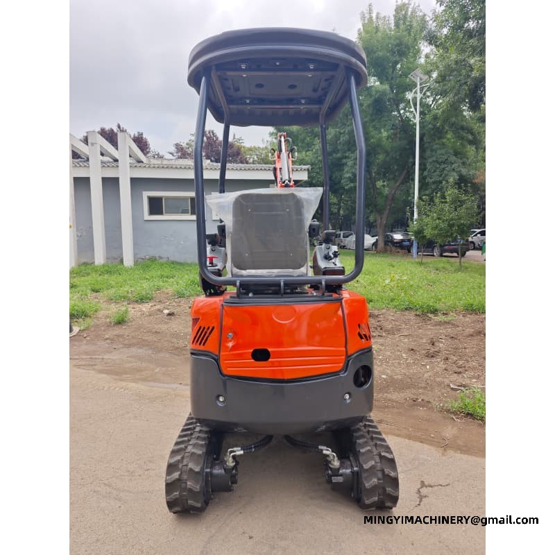 Fuel Efficient Compact Excavator For Long Construction Hours