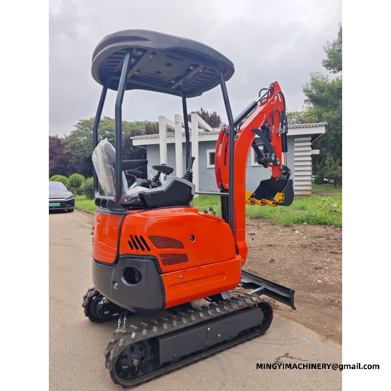 Fuel Efficient Compact Excavator For Long Construction Hours