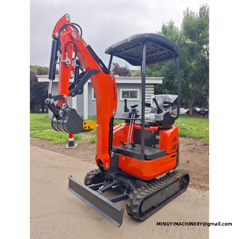 Fuel Efficient Compact Excavator For Long Construction Hours