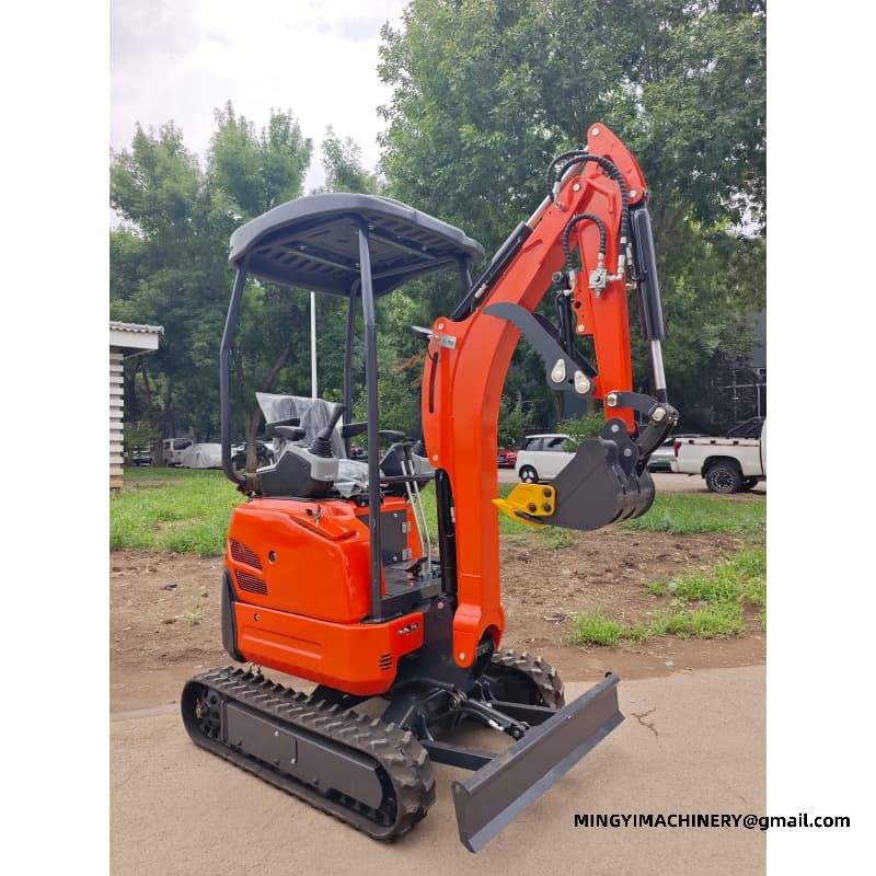Fuel Efficient Compact Excavator For Long Construction Hours