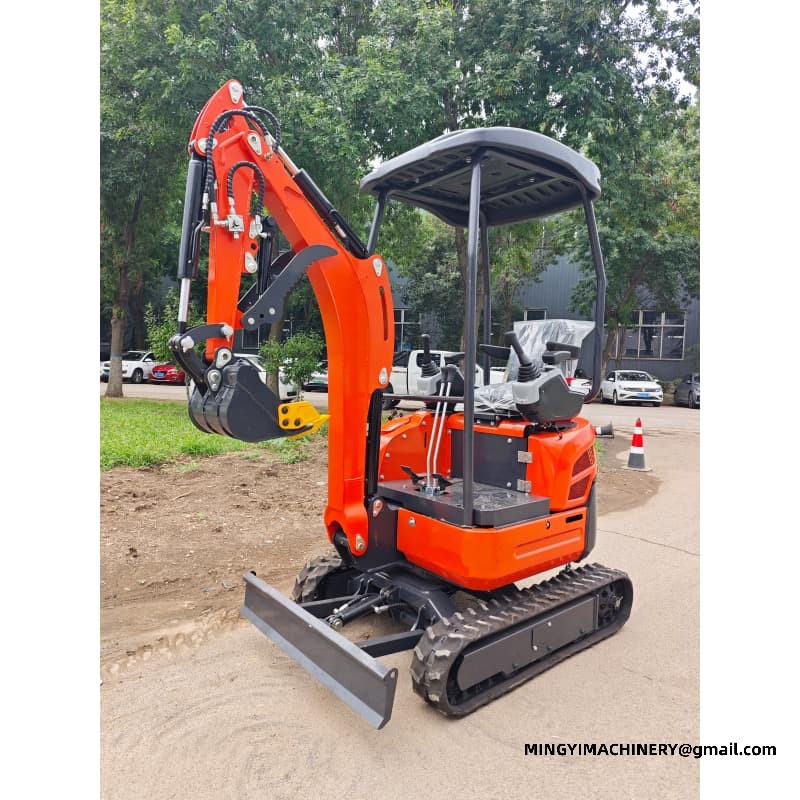 Fuel Efficient Compact Excavator For Long Construction Hours