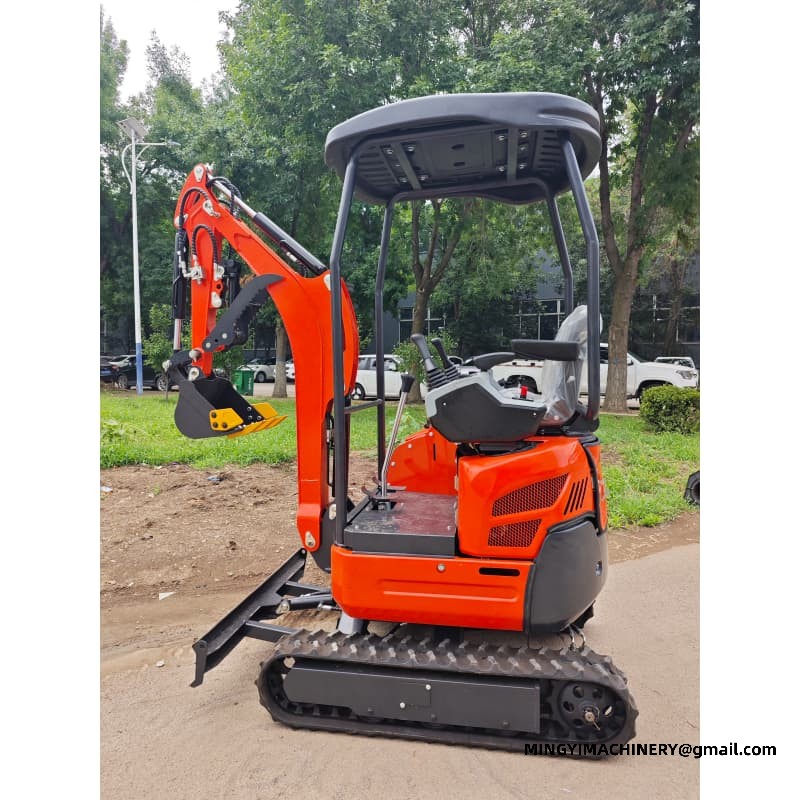 Fuel Efficient Compact Excavator For Long Construction Hours