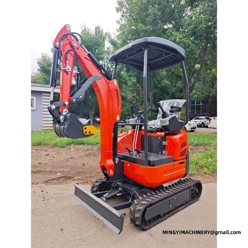 Multifunctional Mini Digger With Grabber And Breaker
