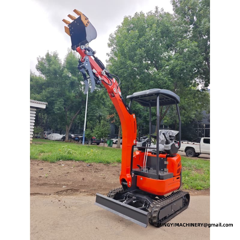 Heavy Duty Mini Excavator For Mountain Land Clearing