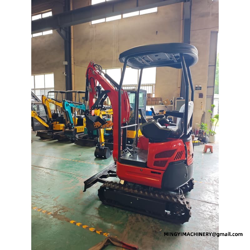 Heavy Duty Mini Excavator For Mountain Land Clearing
