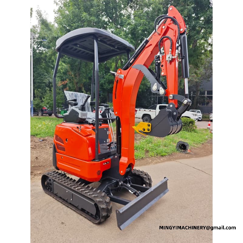 Heavy Duty Mini Excavator For Mountain Land Clearing