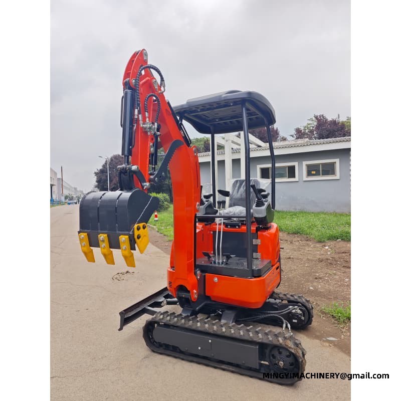 Heavy Duty Mini Excavator For Mountain Land Clearing