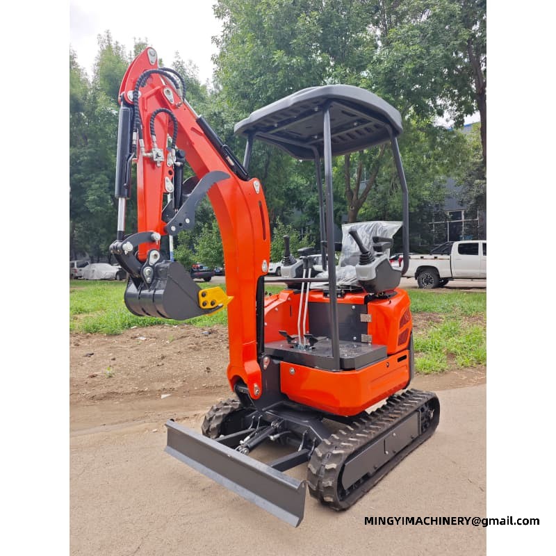 Household Mini Excavator For Backyard Pool Digging